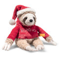 EAN 056390 Steiff plush Sanny Christmas sloth, light brown