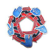Rock Paper Scissors Lizard Spock Magnet