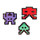 All three pins together!