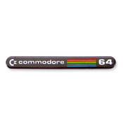 Commodore 64 Console Logo lapel pin