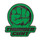 Thunder Cunt Fist pin - Green - PMS 355