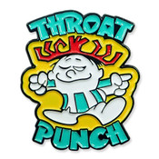Hawaiian Throat Punch lapel pin