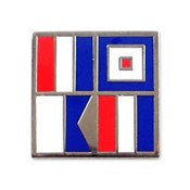 Nautical Flag pin - TWAT