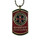 Front Knights Templar Code Dog Tag with Colored Golf Marker Insert