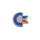 Commodore - C Loop Lapel Pin