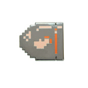 Mario - Bullet Bill Lapel Pin Hard Enamel Black Nickel