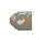 Mario - Bullet Bill Lapel Pin Hard Enamel Black Nickel