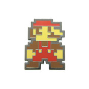 Mario - Standing Lapel Pin Hard Enamel Black Nickel