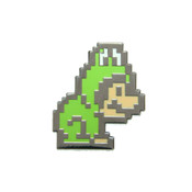 Mario - Frog Suit Lapel Pin Hard Enamel Black Nickel