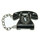 Vintage Dial Phone Lapel Pin Soft Enamel Silver Plating Metal
