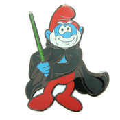 Jedi - Papa Smurf Lapel Pin Hard Enamel Black Nickel
