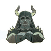 Vader Viking Limited Edition Lapel Pin Hard Enamel Black Nickel
