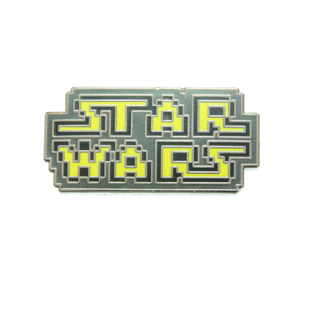 8 Bit Star Wars Logo Lapel Pin