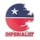 Imperialist Lapel Pin Hard Enamel Silver