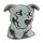 Dog - Pit Bull - Blue Lapel Pin Hard Enamel Black Nickel