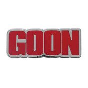 GOON Lapel Pin Hard Enamel Silver