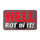 HELL - Rot In It Lapel Pin Hard Enamel Black Nickel