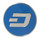 Dash Logo Lapel Pin Hard Enamel Silver
