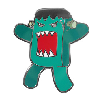 FrankenDomo Lapel Pin Hard Enamel Black Nickel