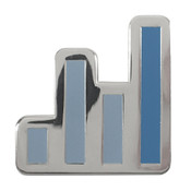 ICONOMI - Token Lapel Pin Hard Enamel Silver
