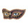 Mask Eyes Magnet Hard Enamel Gold