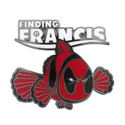 Finding Francis Lapel Pin Hard Enamel Black Nickel