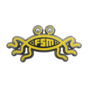 Flying Spaghetti Monster Lapel Pin Hard Enamel Black Nickel