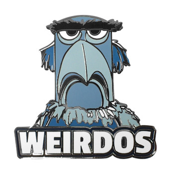 Sam the Eagle - Weirdos Lapel Pin Hard Enamel Silver