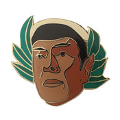 Spocks Hats - Laurel Lapel Pin Hard Enamel Gold