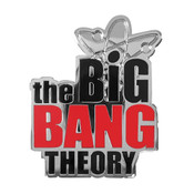 The Big Bang Theory - Logo Lapel Pin Hard Enamel Silver