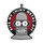 Futurama - Bender Bite My Ass Lapel Pin Soft Enamel Black Dyed Metal
