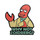 Futurama - Zoidberg Why Not Lapel Pin Soft Enamel Black Dyed Metal