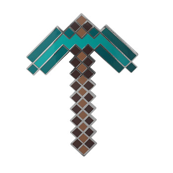 Minecraft - Pickaxe Lapel Pin Hard Enamel Black Nickel