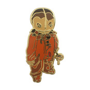 Trick R Treater Lapel Pin Hard Enamel Gold