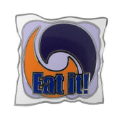 Tide - Eat It Lapel Pin Hard Enamel Silver