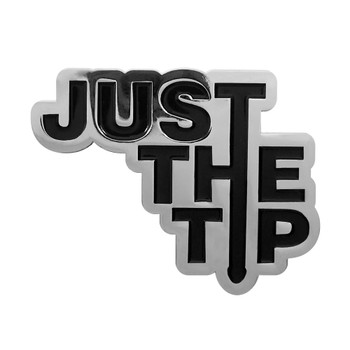 Pride Just The Tip Lapel Pin Soft Enamel Silver
