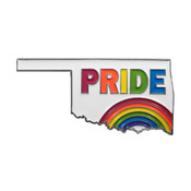 Pride Rainbow Lapel Pin Soft Enamel Silver