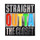 Straight Outta the Closet Lapel Pin Soft Enamel Silver