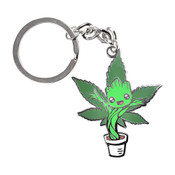 Baby Groot 420 Keychain Hard Enamel Keychain