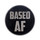 AF - Based Lapel Pin Hard Enamel Silver