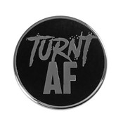 AF - Turnt Lapel Pin Hard Enamel Silver
