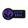 Contains THC Rainbow Lapel Pin Hard Enamel Rainbow Plating