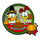 Garfield And Odie Thanksgiving Lapel Pin Hard Enamel Black Nickel