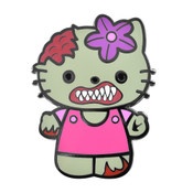 Zombie - Hello Kitty Lapel Pin Hard Enamel Black Nickel