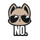 Snarky Kitty Lapel Pin Hard Enamel Black Nickel