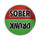 Drunk - Sober Lapel Pin Hard Enamel Silver