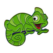 Chameleon Cutie Lapel Pin Soft Enamel Rainbow Plating