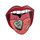 Valentines Candy Eat Me Lapel Pin Hard Enamel Black Nickel