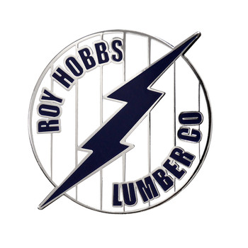 Roy Hobbs Lumber Co Lapel Pin Hard Enamel Silver