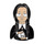 Wednesday Addams Lapel Pin Hard Enamel Black Nickel